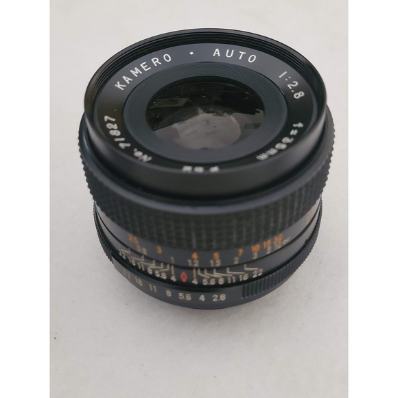 KAMERO Auto 35mm f28 Wide Angle lens with case No. 71827 - Picture 9 of 9